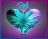 P Rising Leaf Particles