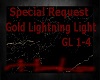 ♓ Gold Lightning Light