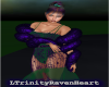 Purple Christmas Boa