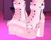 P! Dolly Boots Pinku