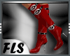 [FLS] Red Dark Boots