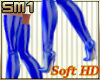 SM1 PVC Thigh Boots Blu1
