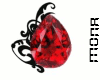 Big Red Rubin Necklace