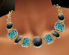 Turquoise/Black Necklace