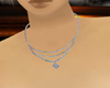 Missy Slv Tri necklace