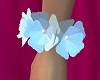 LGT BLUE FLOWER BRACELET