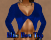Blue Bow Top