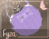 lilac lily bag