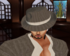 Aune Striped Mafia Hat
