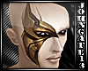 Gold Assassin Half Mask 
