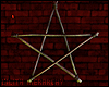 ! Wall Pentagram/Silver