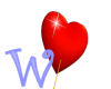 *W* Heart Wand