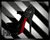 !C! Black RedBottoms