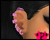 *P* Pink Earrings