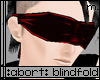 :a: Red PVC Blindfold M
