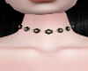 Choker VanCf Flor Black
