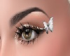 Silver Butterfly Liner