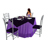 Purple table 
