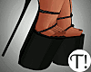 T! Black Summer Heels