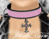 ~Pink Cross collar