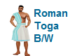 Roman Toga B/W