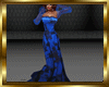 Royalblue Party Gown