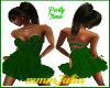 Party Time dress Green