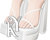 K-White Heels