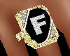 Diamond & Gold Ring "F"