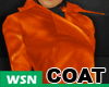 [wsn]LeatherCoat#Orange