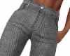 Gray Plaid Pants