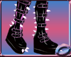 *T* Pink Spiked Boots