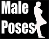 Male poses sign