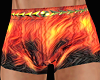 summer fire boxers - M