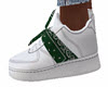 Green Bandana Sneakers