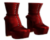 Sandra Red Boots