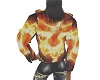 Flaming Pheonix Leather