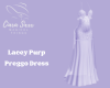 Lacey Purp Preggo Dress