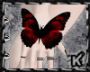 |K| Red Butterfly Hand
