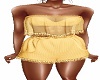 Crop Lace Short  yellow