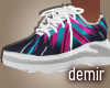 [D]Sport striped sneaker