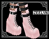 Gothic Pink Stomper Boot