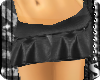 *S Black Ruffle Skirt