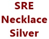 ! SRE Necklace Silver