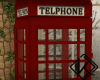 !A Telephone booth adorn