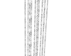 silver chain curtain
