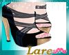 |L| Lace Flower Shoes