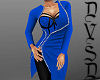 Jacketed Corset in Blue