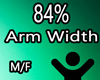 Arm Scaler 84% - M/F