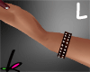 Leather Bracelet Shiny L